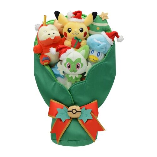 Pikachu Paldeas Strauss Weihnachtsmarkt Plush - 49 cm Pikachu Paldeas Strauss Weihnachtsmarkt Plush - 49 cm