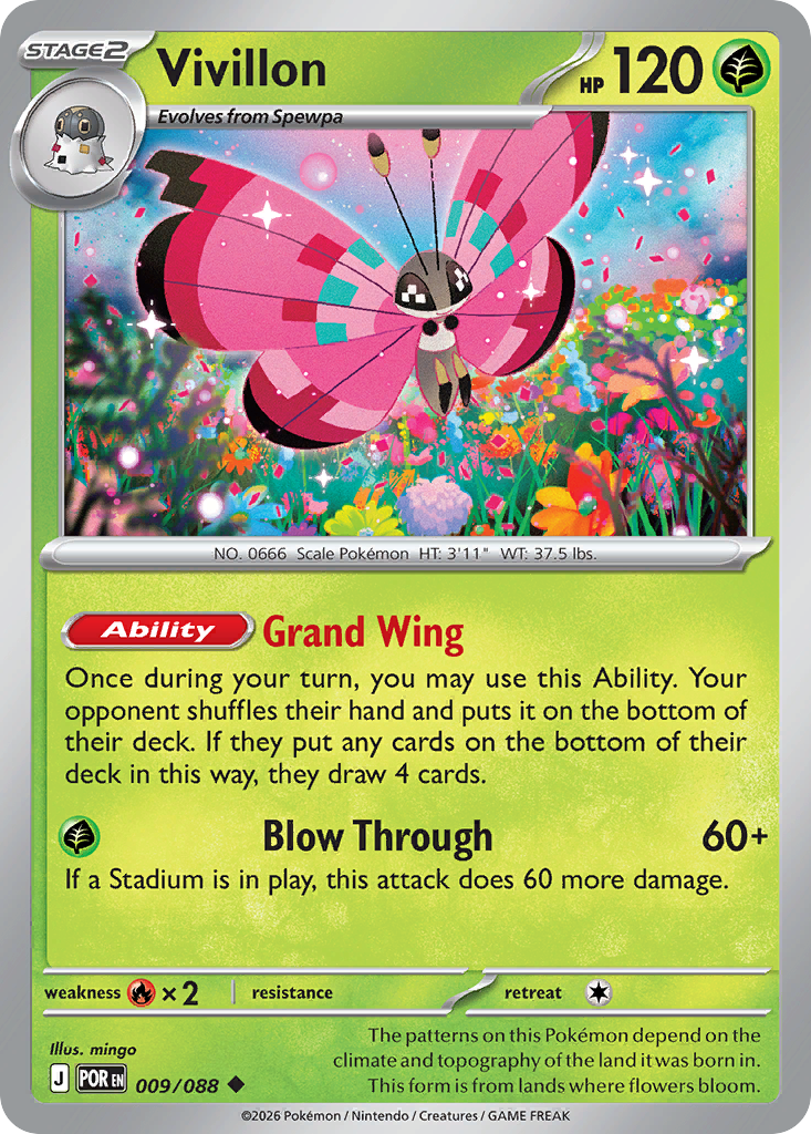 Vivillon - 009/088 - EN