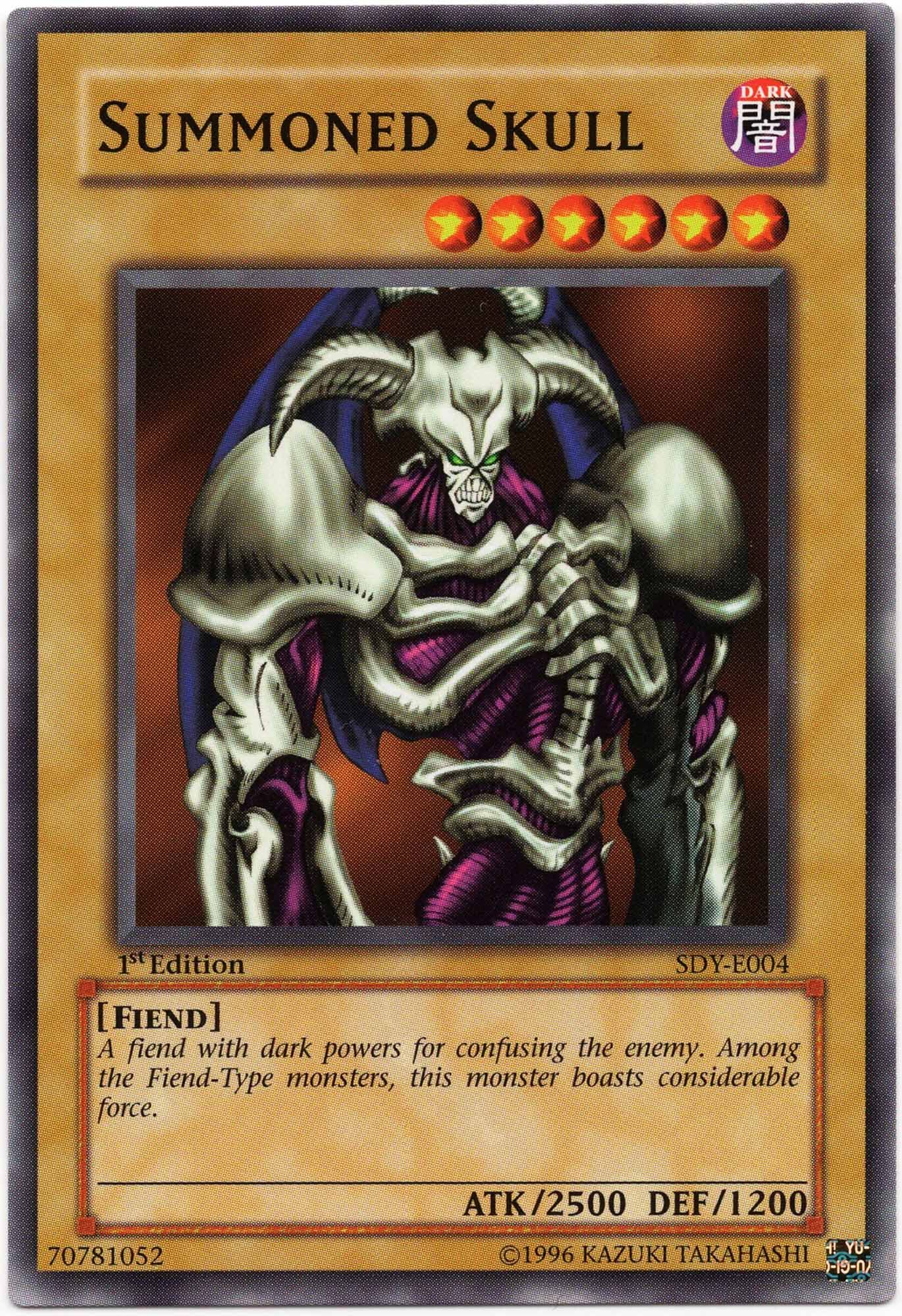 summoned-skull-sdy-e004-common-1st-edition-near-mint Summoned Skull - SDY-E004 - Common - 1st Edition (Near Mint)