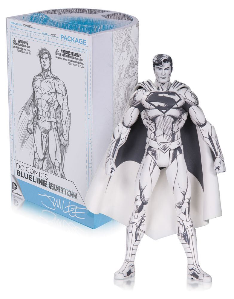 DC Comics BlueLine Edition Actionfigur Superman by Jim Lee 17 cm DC Comics BlueLine Edition Actionfigur Superman by Jim Lee 17 cm