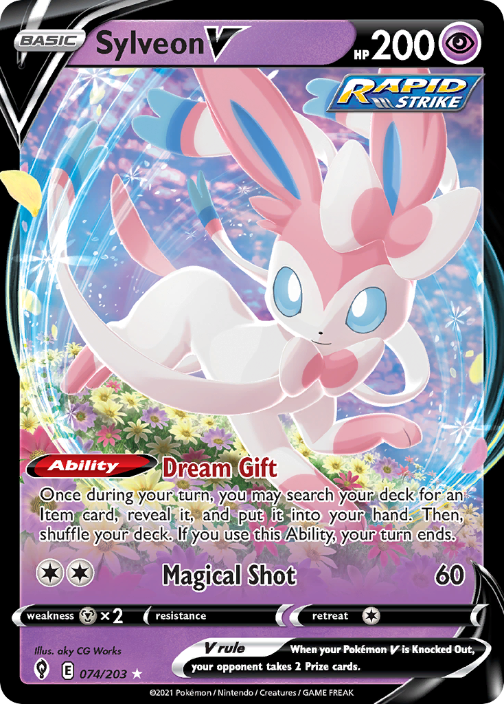 Sylveon V - 074/203 - EN Sylveon V - 074/203 - EN