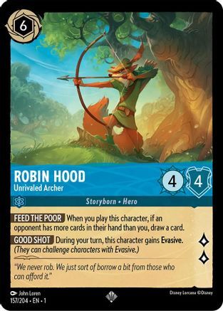 Robin Hood - Unrivaled Archer - 157/204 - EN Robin Hood - Unrivaled Archer - 157/204 - EN