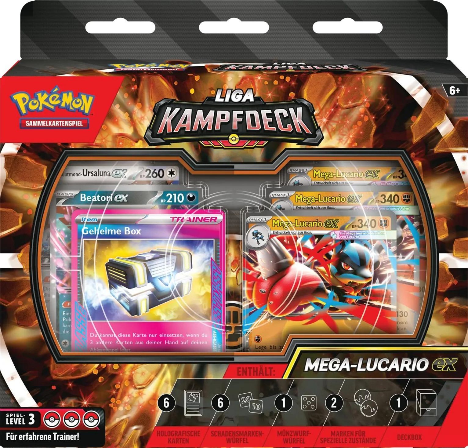 Pokémon TCG: Mega-Lucario ex Liga Kampfdeck - DE