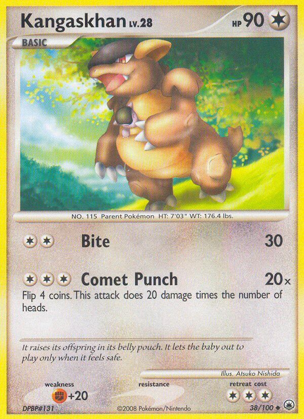 Kangaskhan - 38/100 - EN Kangaskhan - 38/100 - EN