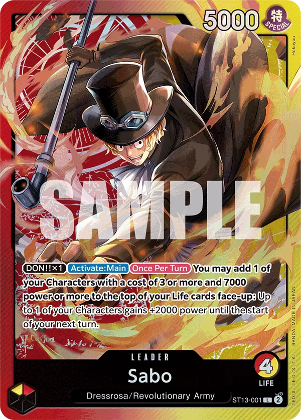 Sabo - ST13-001 Sabo - ST13-001