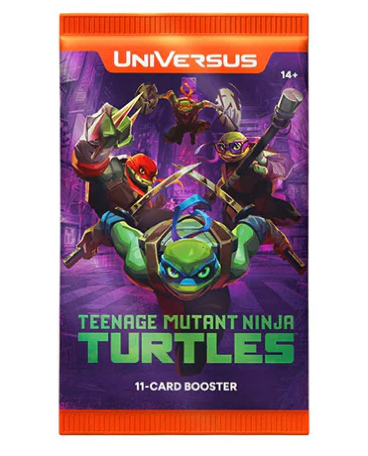 UniVersus CCG: Teenage Mutant Ninja Turtles - TMNT Booster Pack - EN