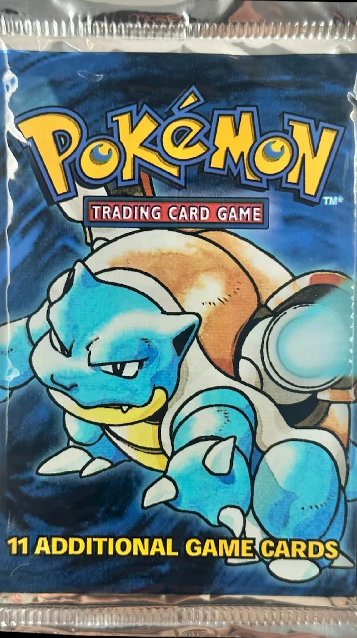 Pokémon Base Set Booster Blastoise Art Sealed 1999 - EN 