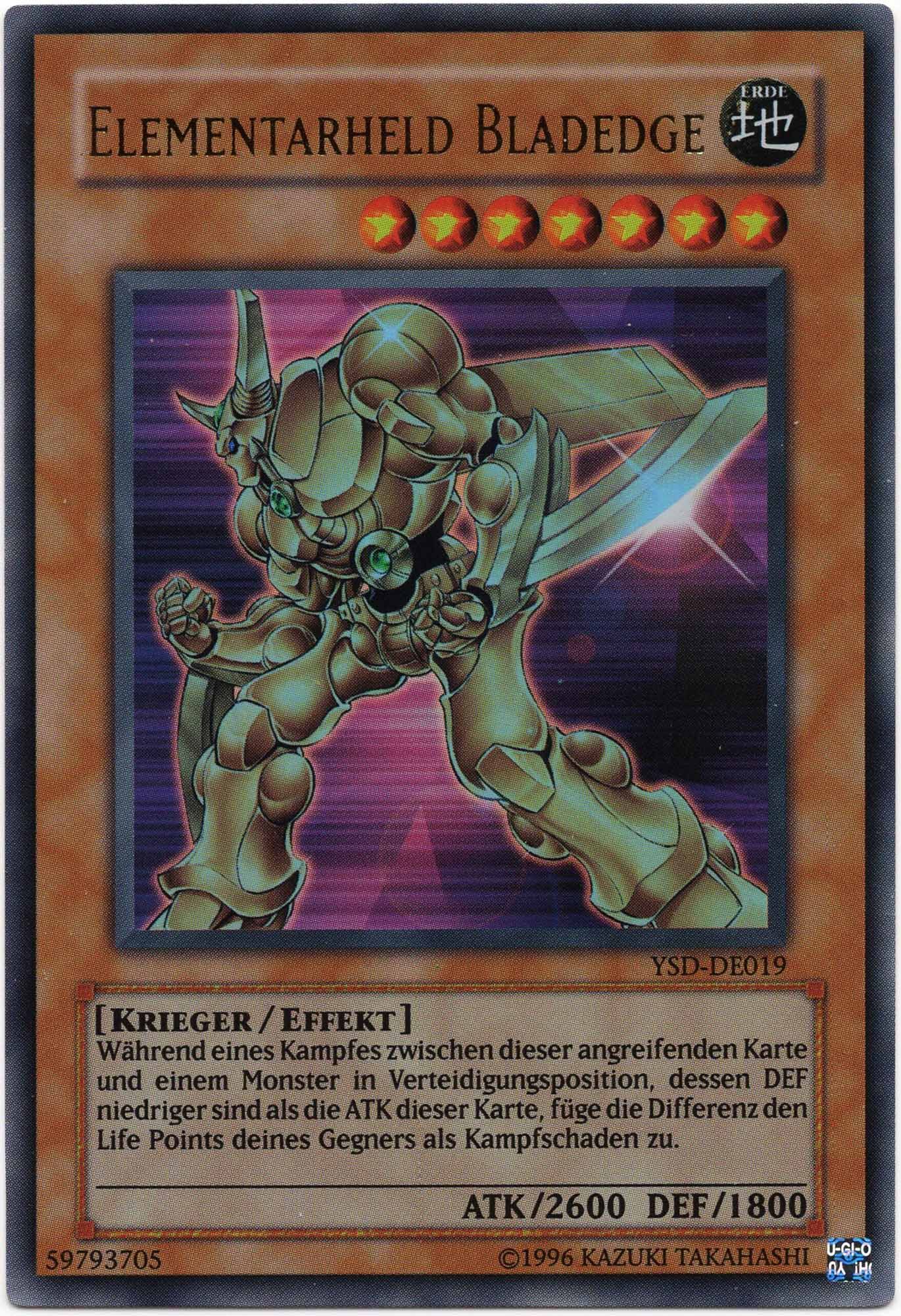 elementarheld-bladedge-ysd-de019-ultra-rare-lightly-played Elementarheld Bladedge - YSD-DE019 - Ultra Rare (Lightly Played)