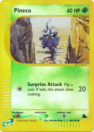 Pineco - 85/144 - Reverse Holo - EN