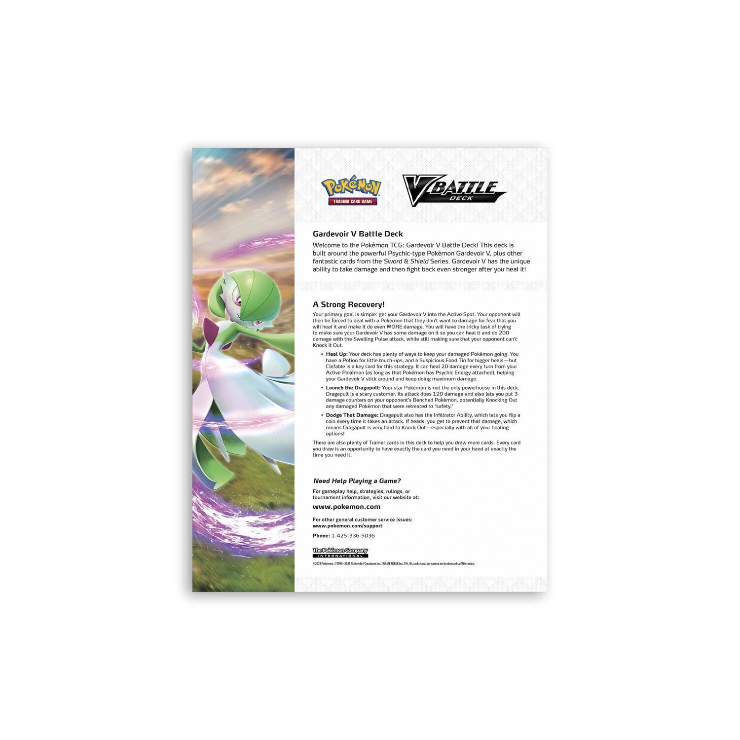 Pokémon Gardevoir V Battle Deck - EN