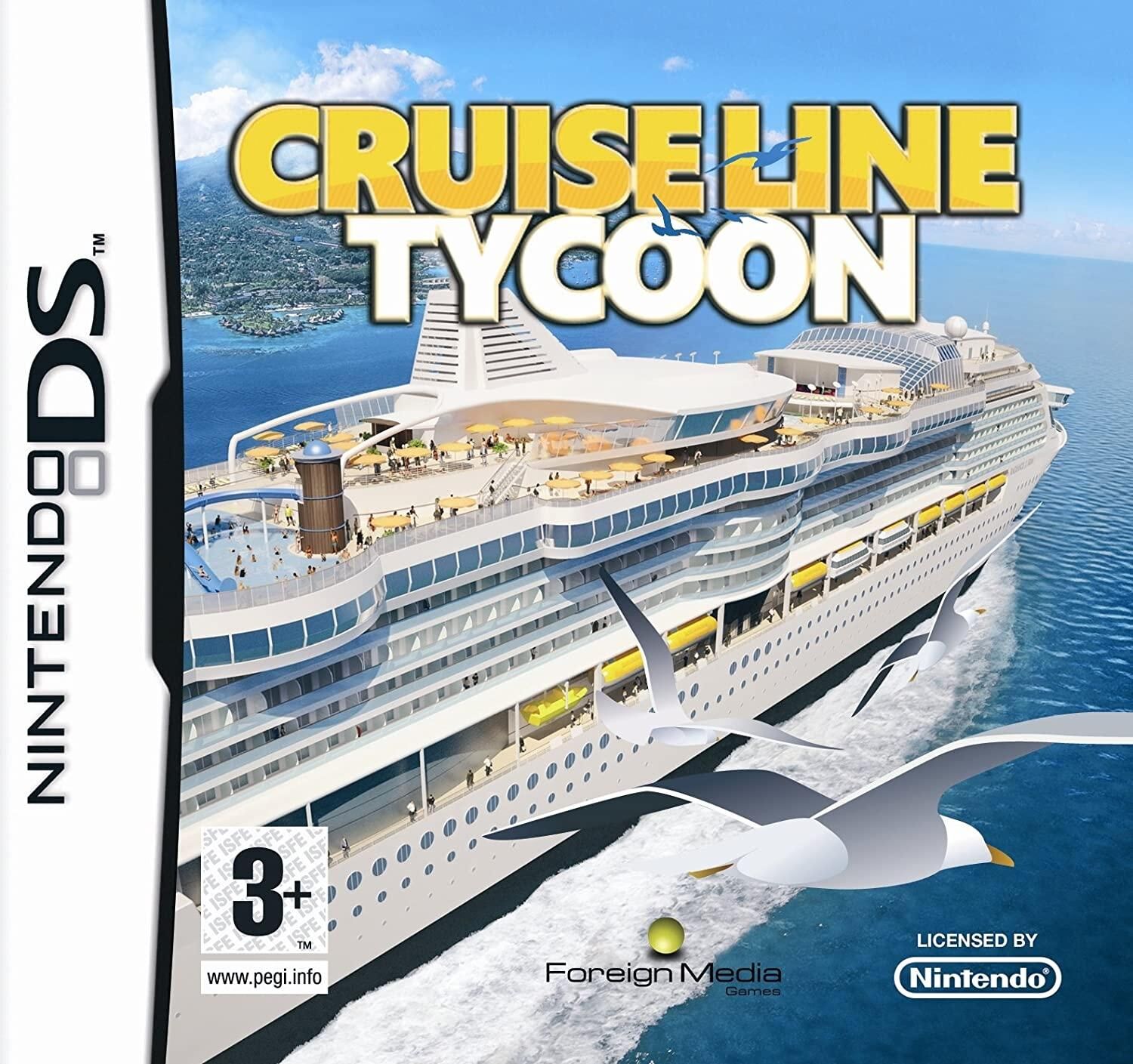 Cruise Line Tycoon - Nintendo DS - DE