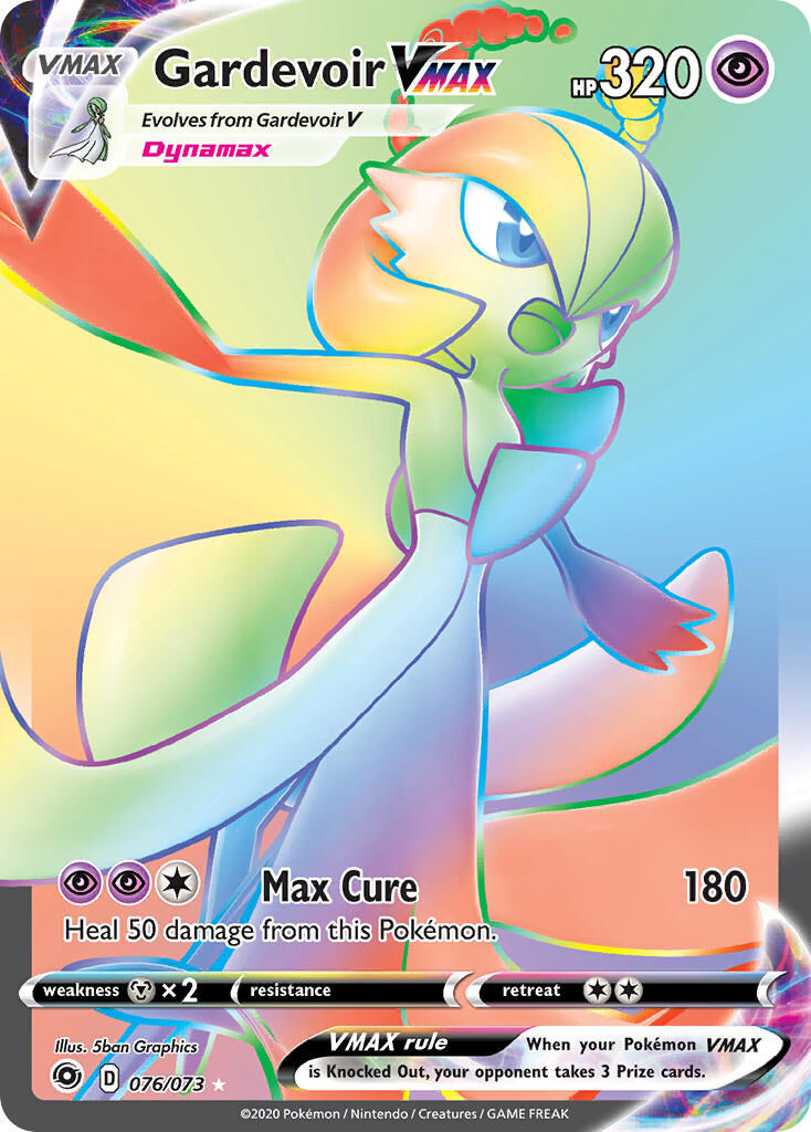 Gardevoir VMAX - 076/80 - EN Gardevoir VMAX - 076/80 - EN