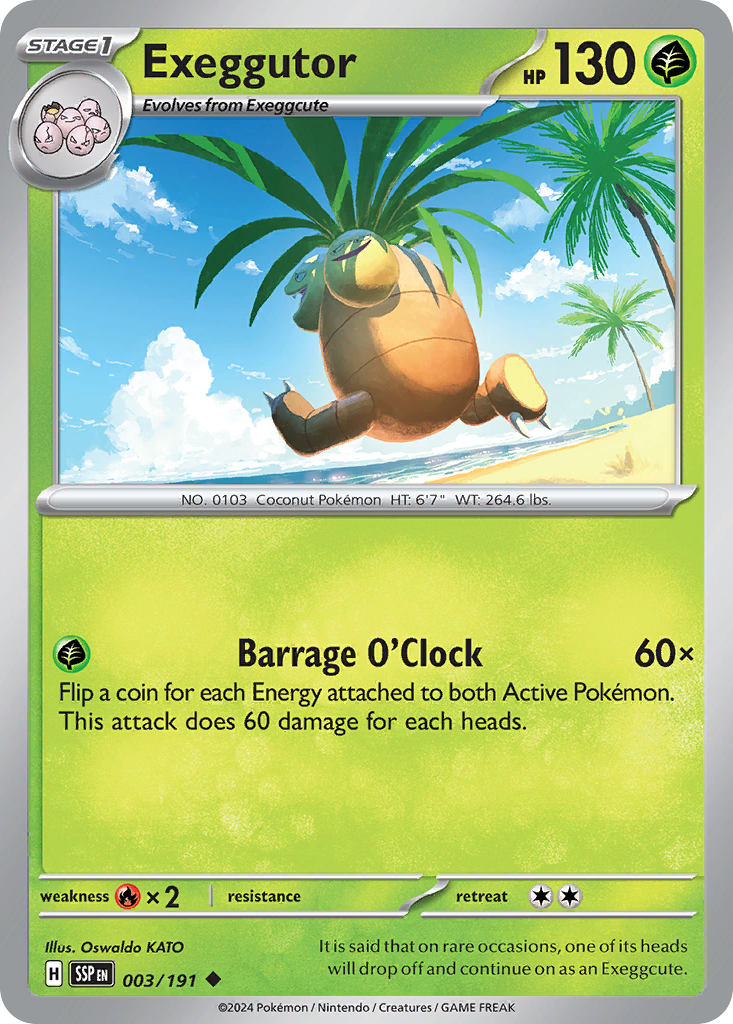 Exeggutor - 003/191 - EN Exeggutor - 003/191 - EN