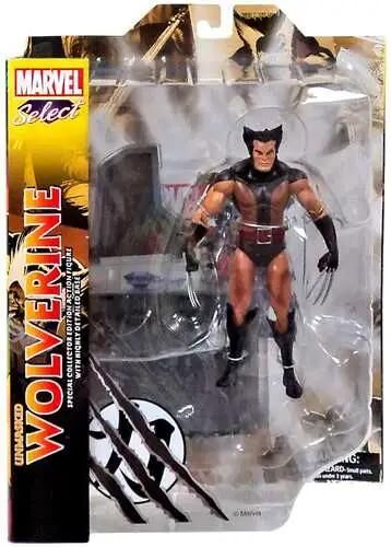 Marvel Select Unmasked Wolverine Action Figure