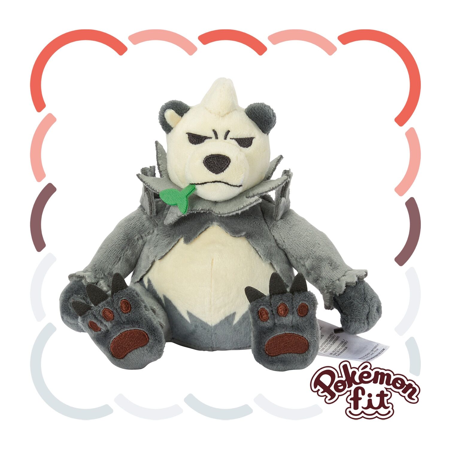 Pangoro Sitting Cuties Plush - 16 cm
