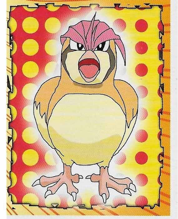 Pidgeotto - 17 - Merlin Sticker Series 1 Pidgeotto - 17 - Merlin Sticker Series 1