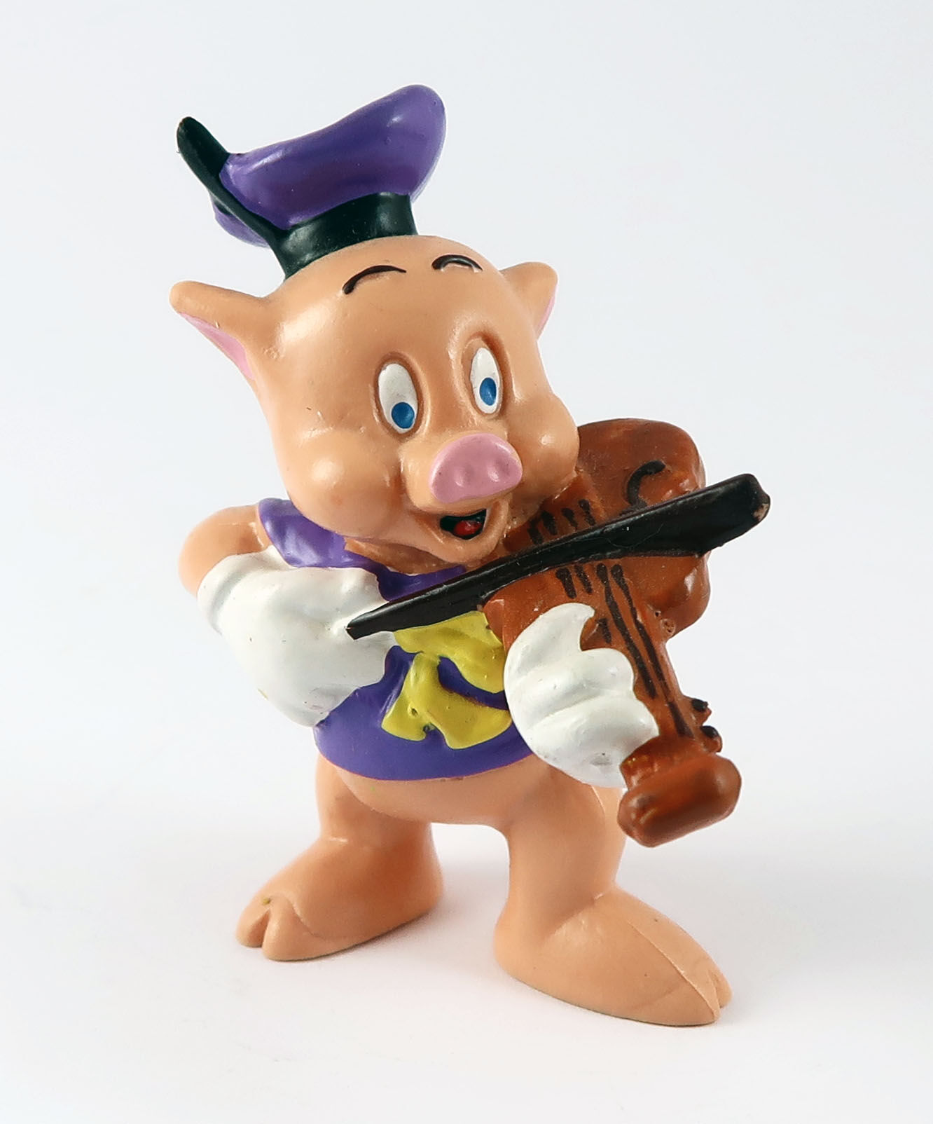schweinchen_mit_geige_front Schweinchen mit Geige PVC Figur