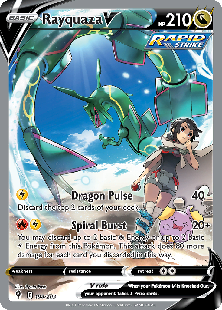 Rayquaza V - 194/237 - EN Rayquaza V - 194/237 - EN