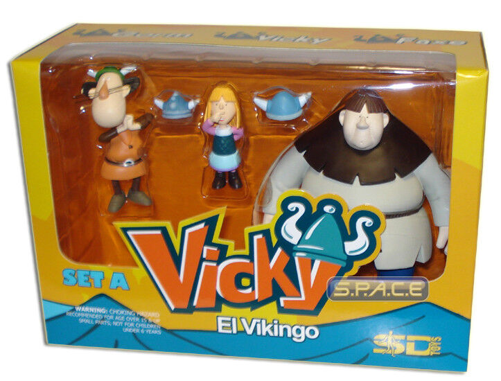 Wickie und die starken Männer Figuren 3-Pack Set A Figur Wickie und die starken Männer Figuren 3-Pack Set A Figur