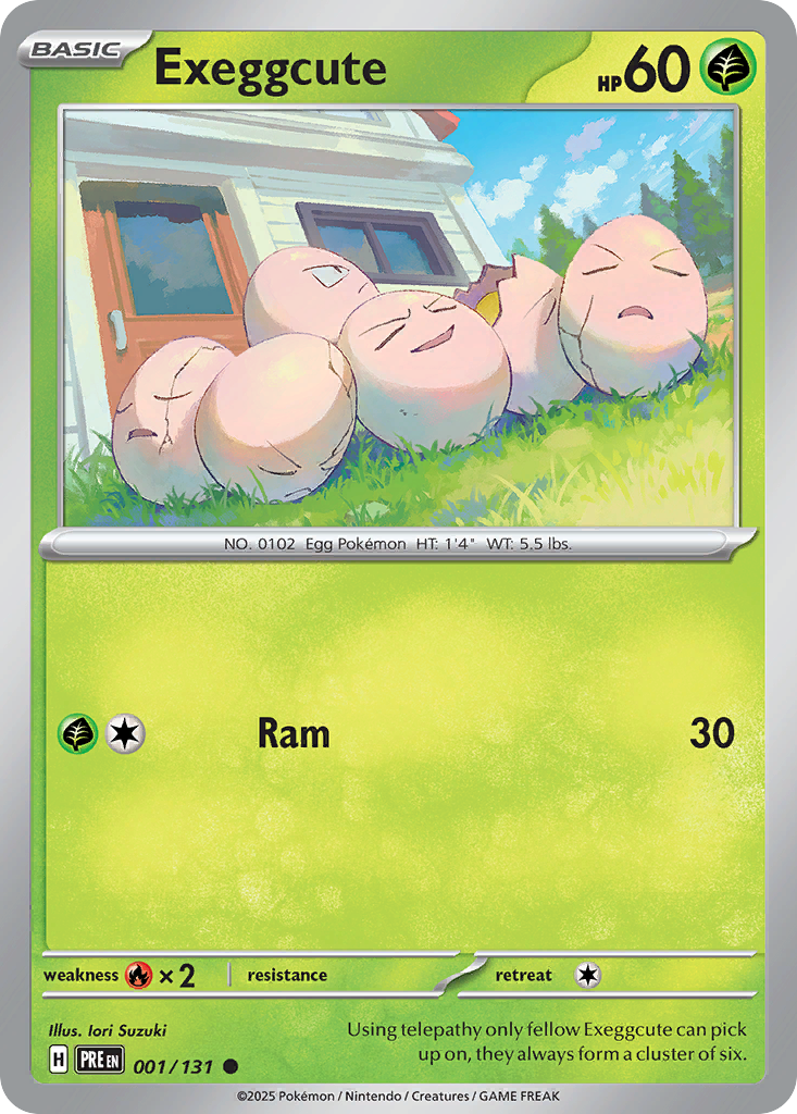 Exeggcute - 001/131 - EN Exeggcute - 001/131 - EN
