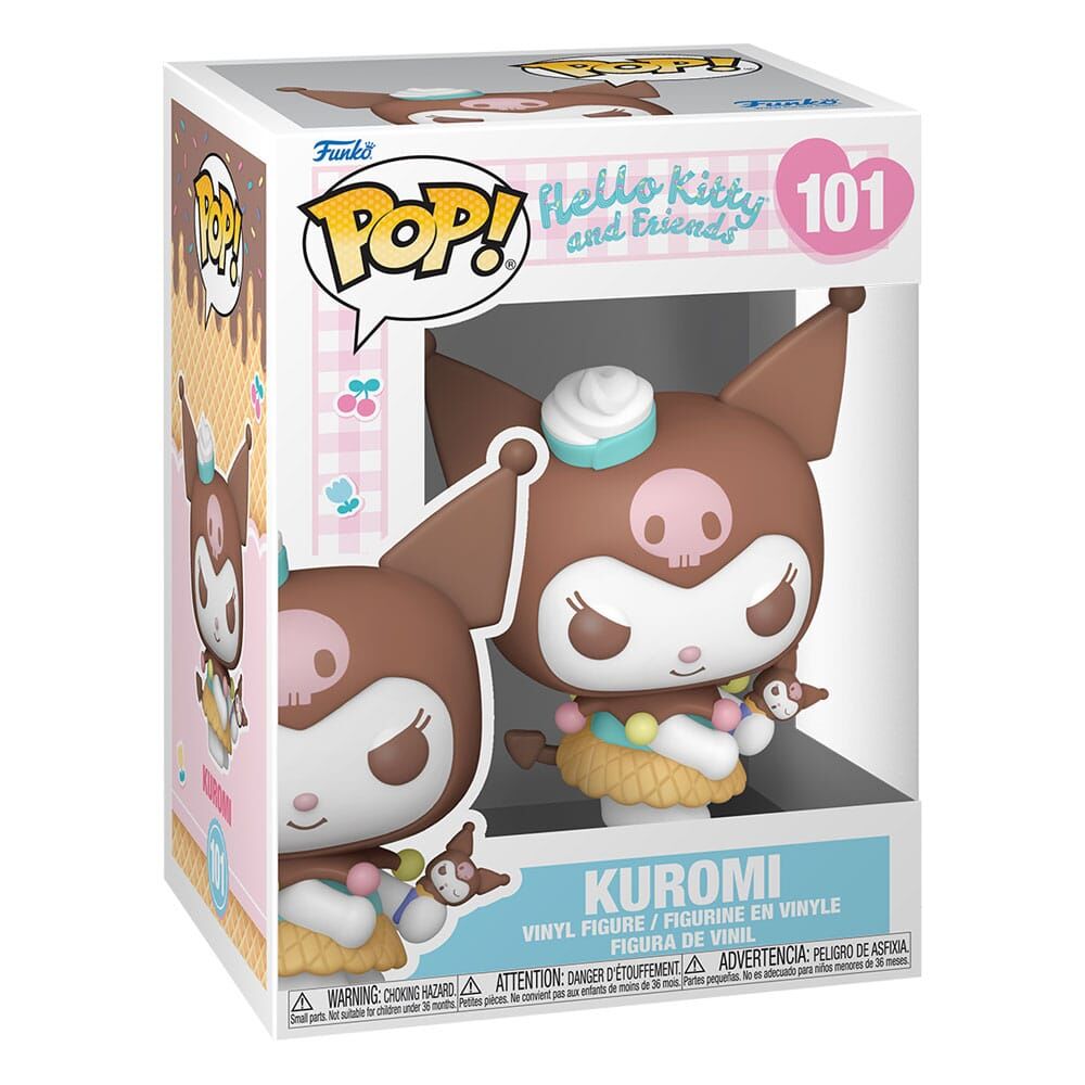 Funko Hello Kitty POP! Sanrio Vinyl Figur #101 Kuromi 9cm