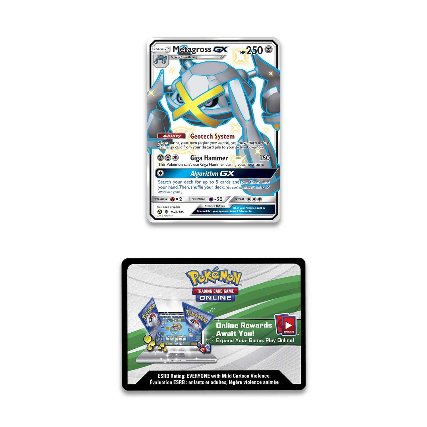 Pokémon Hidden Fates Shiny Metagross-GX Poké Ball Collection - EN