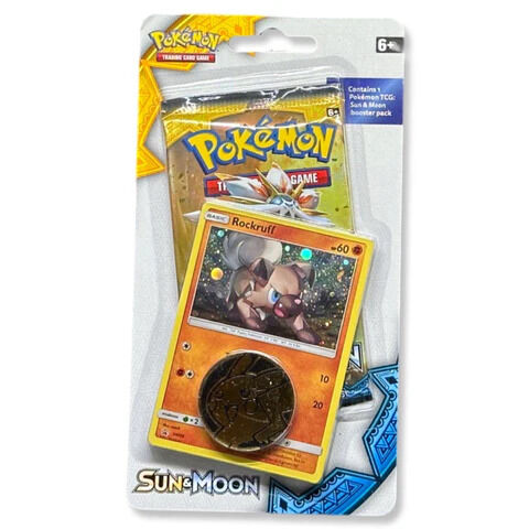 Pokémon Sun & Moon: Rockruff Checklane Blister - EN Pokémon Sun & Moon: Rockruff Checklane Blister - EN