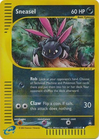 Sneasel - 110/147 - Reverse Holo - EN Sneasel - 110/147 - Reverse Holo - EN