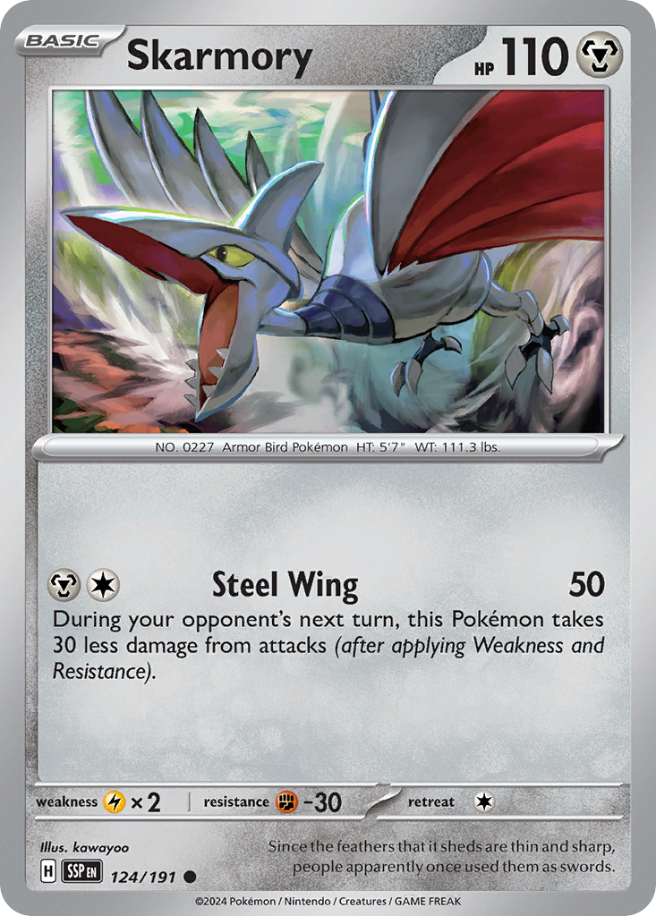 Skarmory - 124/191 - EN