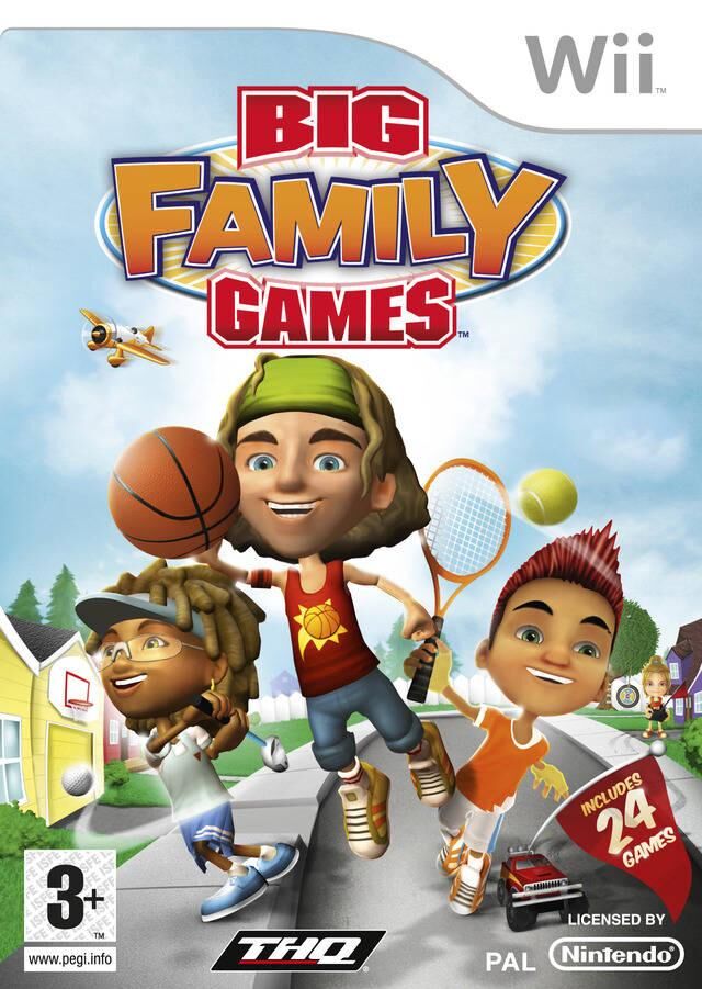 Big Family Games - Nintendo Wii Big Family Games - Nintendo Wii