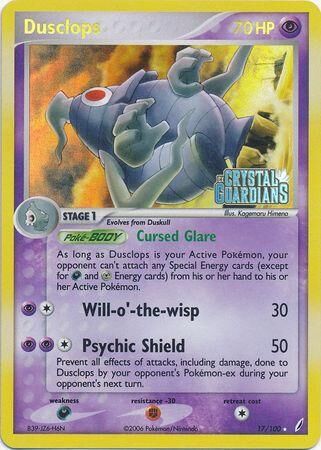 Dusclops - 17/100 - Reverse Holo - EN