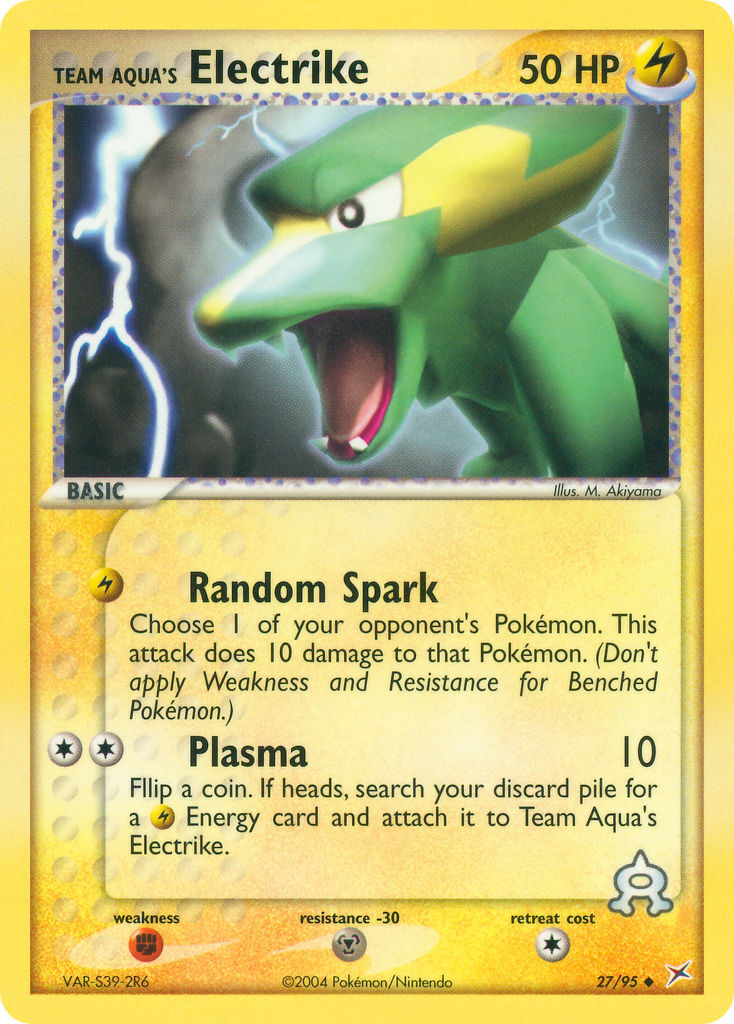 Team Aqua’s Electrike - 27/95 - EN
