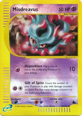 Misdreavus - 39/144 - Reverse Holo - EN Misdreavus - 39/144 - Reverse Holo - EN