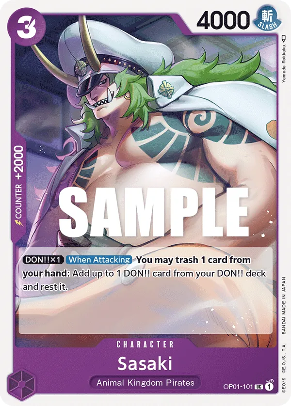 Sasaki - OP01-101 Sasaki - OP01-101