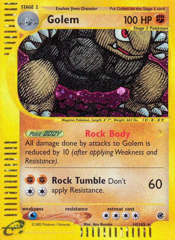 Golem - 14/165 - Holo Rare - EN Golem - 14/165 - Holo Rare - EN