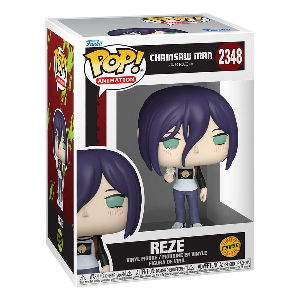 Chainsaw Man POP! Animation Vinyl Figur Reze - Chase 9 cm