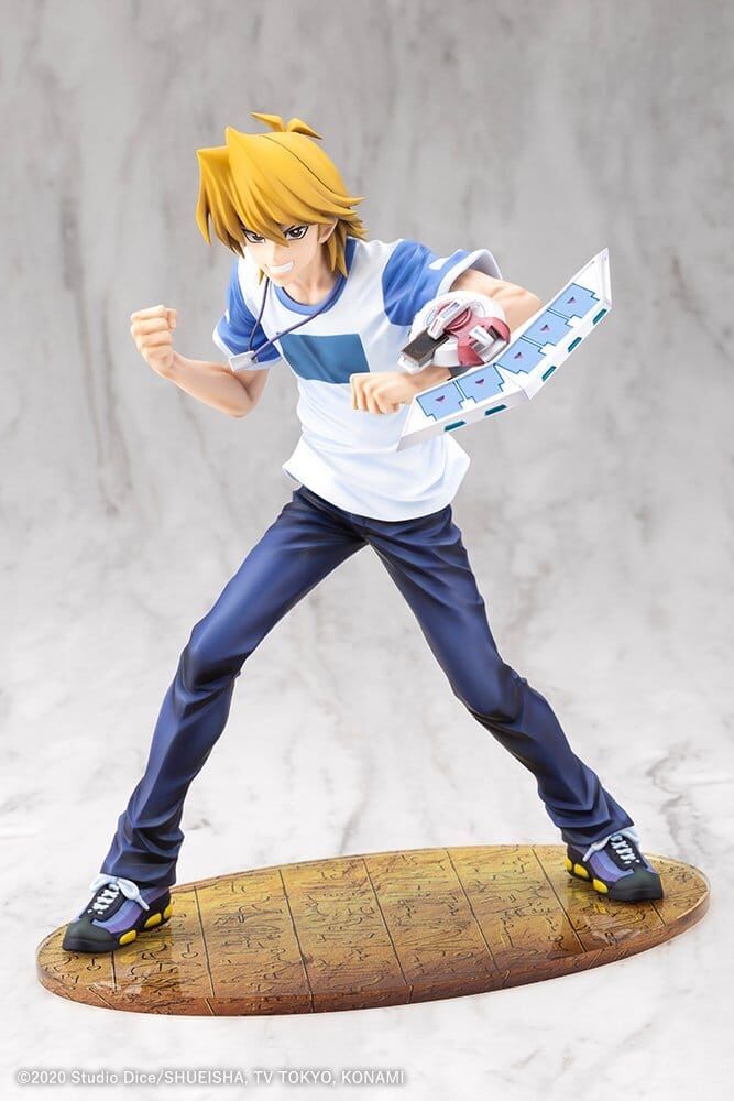 Yu-Gi-Oh! ARTFX J PVC Figur 1/7 Katsuya Jonouchi (Joey Wheeler) Passionate Duelists 22 cm