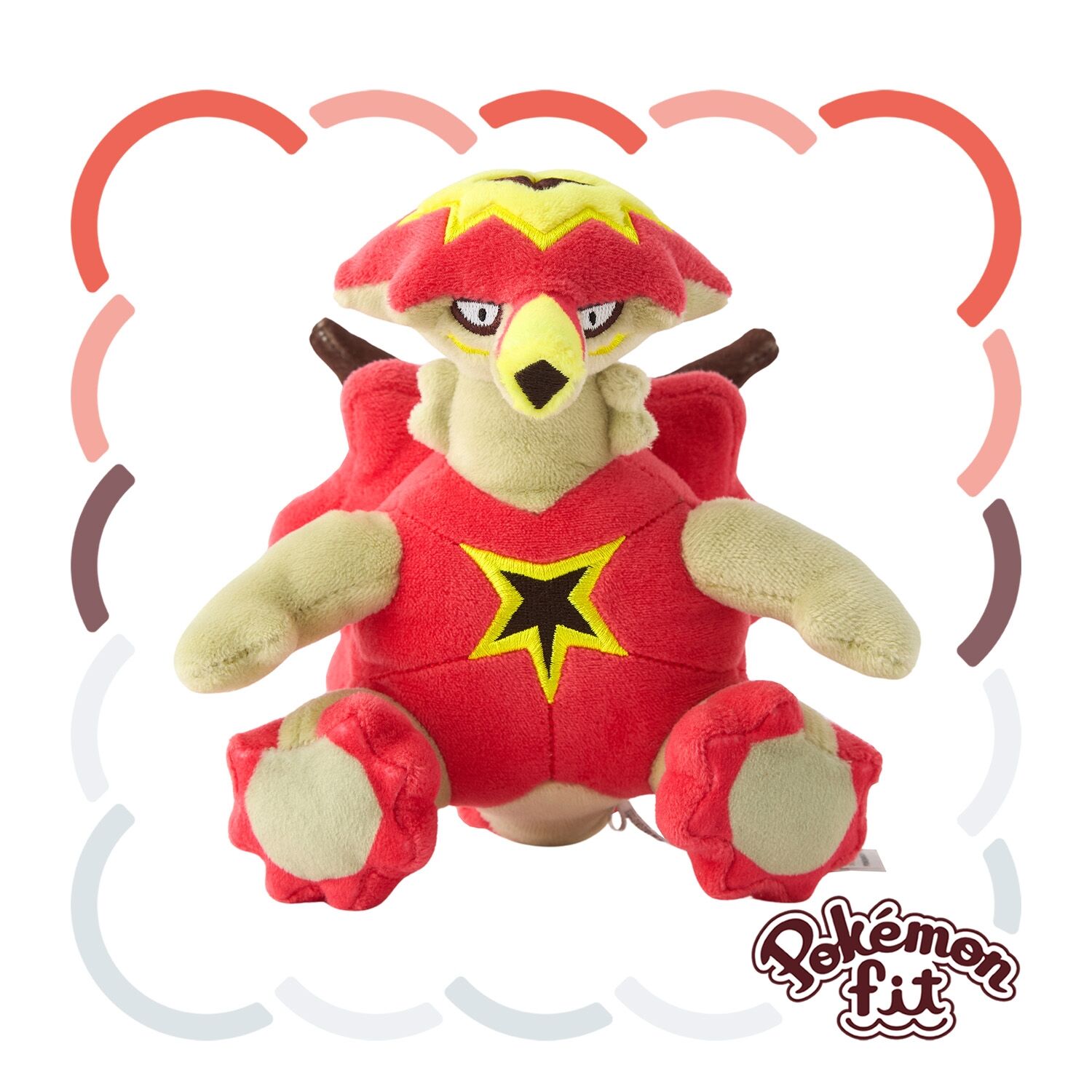 Turtonator Sitting Cuties Plush - 15.0 cm Turtonator Sitting Cuties Plush - 15.0 cm