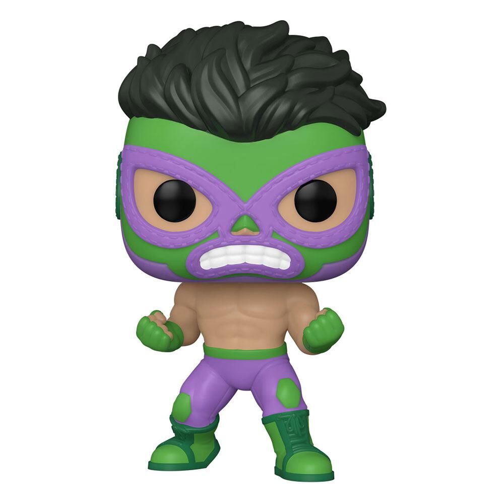 Marvel Luchadores POP! Vinyl Figur Hulk 9 cm Marvel Luchadores POP! Vinyl Figur Hulk 9 cm Marvel Luchadores POP! Vinyl Figur Hulk 9 cm