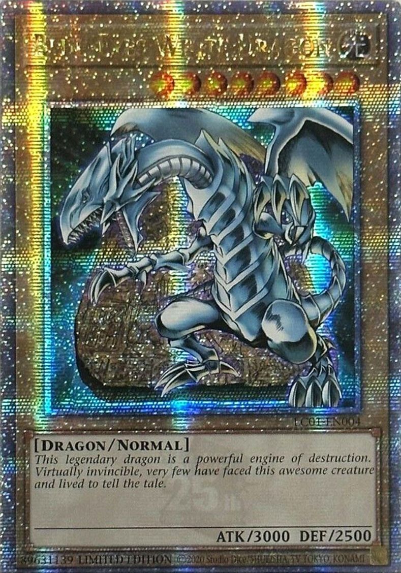 Blue-Eyes White Dragon - LC01-EN004 - Quarter Century Secret Rare Blue-Eyes White Dragon - LC01-EN004 - Quarter Century Secret Rare