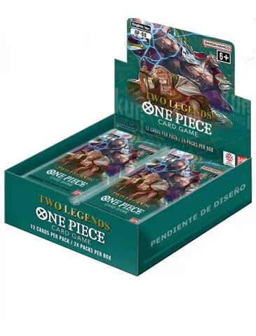 Two Legends Booster Display OP-08 ( 24 Packs ) - One Piece Card Game - EN Two Legends Booster Display OP-08 ( 24 Packs ) - One Piece Card Game - EN