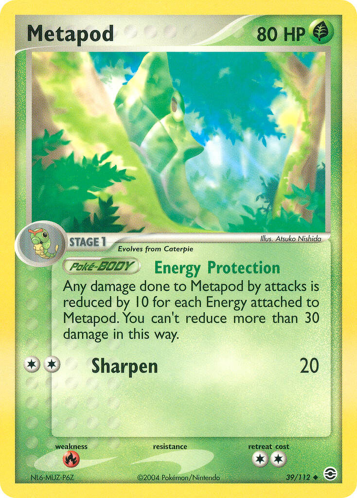 Metapod - 39/112 - EN Metapod - 39/112 - EN