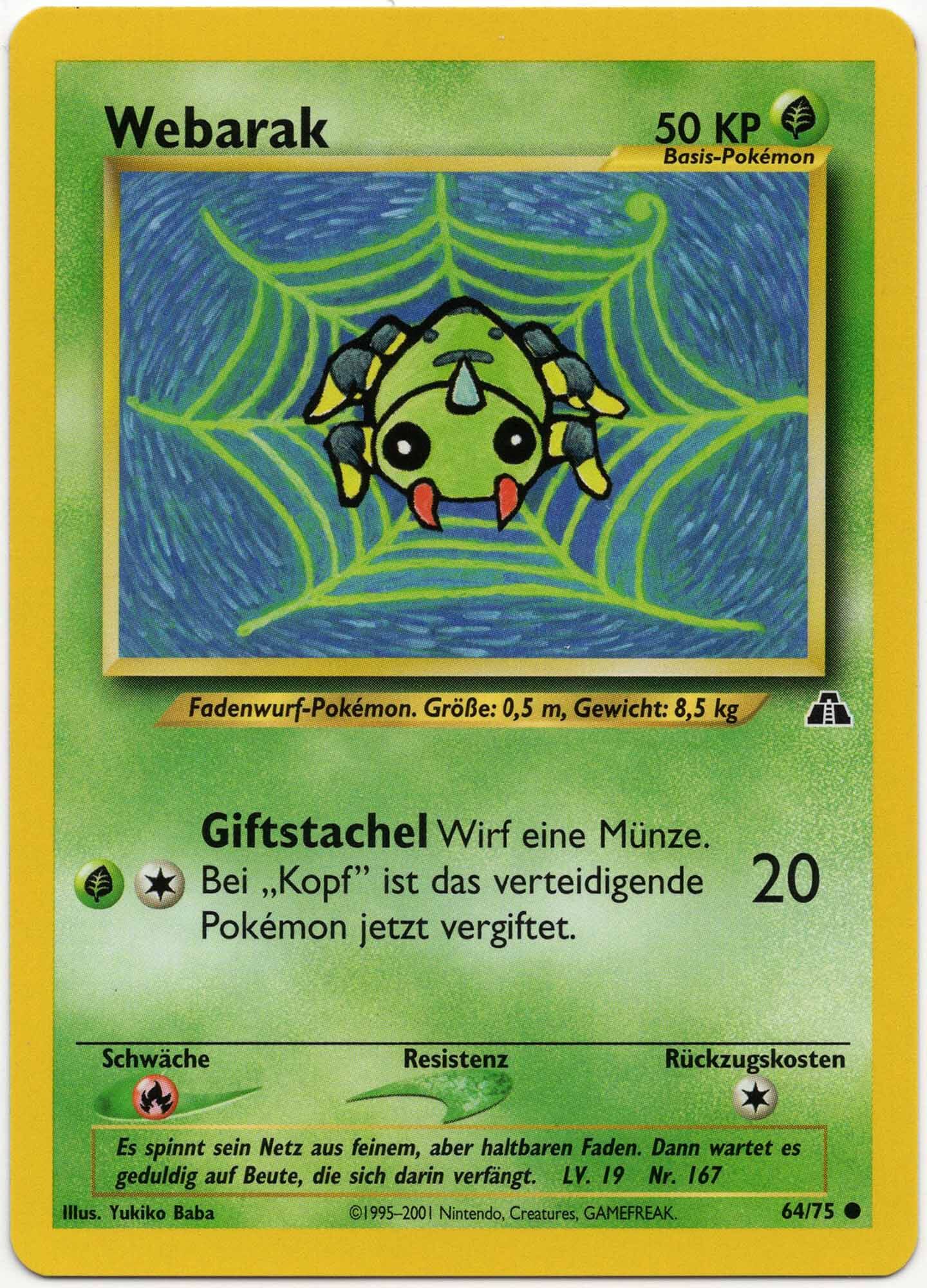 webarak-64-75-pok-mon-tcg Webarak - 64/75 - Pokémon TCG
