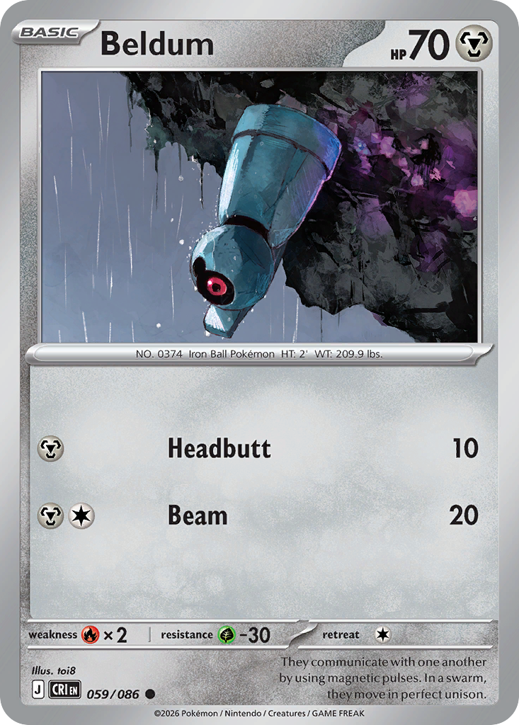 Beldum - 059/086 - EN Beldum - 059/086 - EN