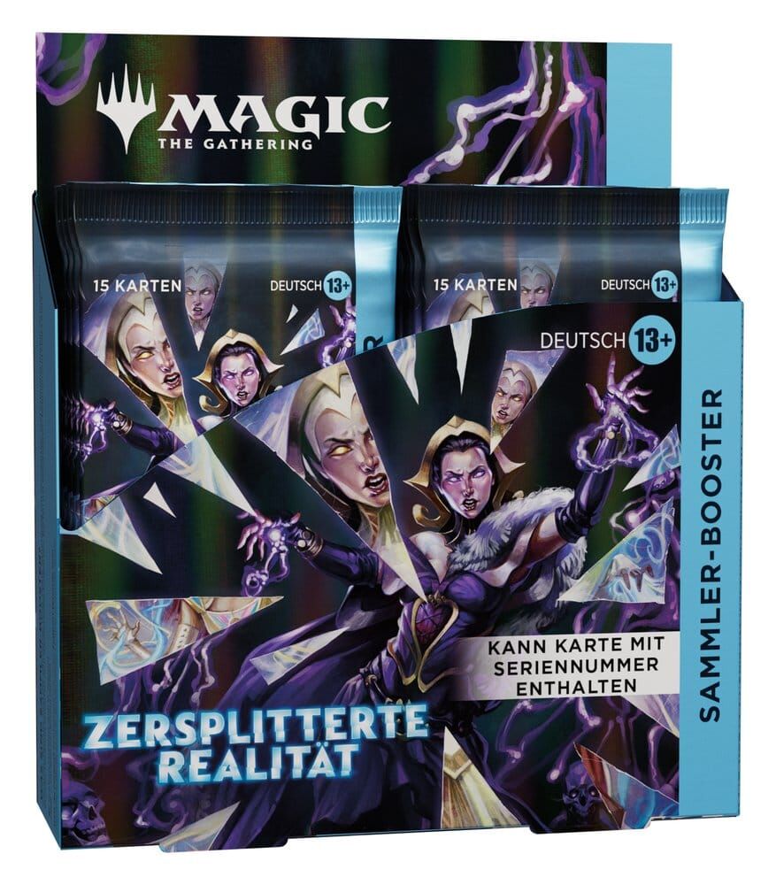 Magic the Gathering - Zersplitterte Realität Sammler-Booster Display (12) - DE