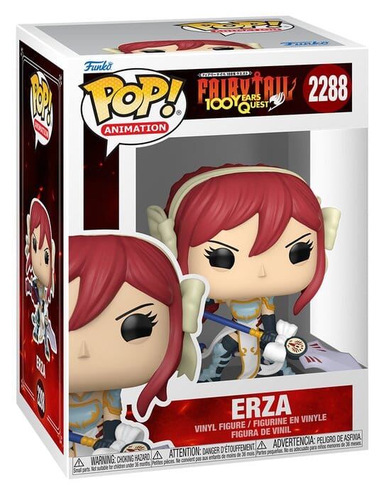 Fairy Tail 100 Year Quest POP! Animation Vinyl Figur Erza 9 cm