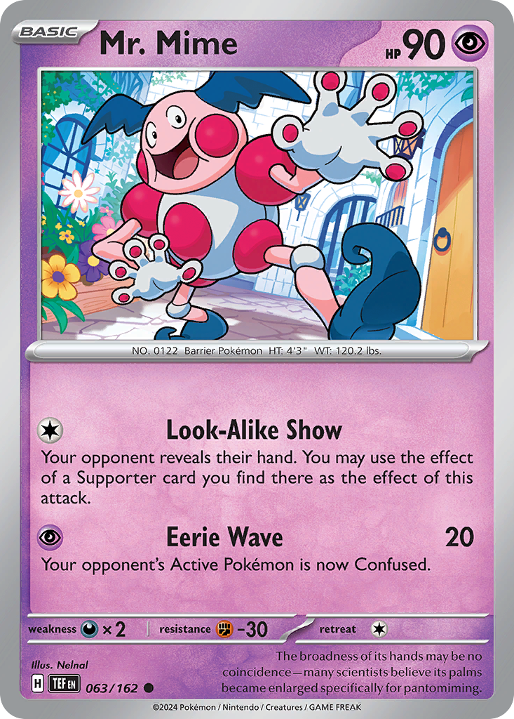 Mr. Mime - 063/162 - EN
