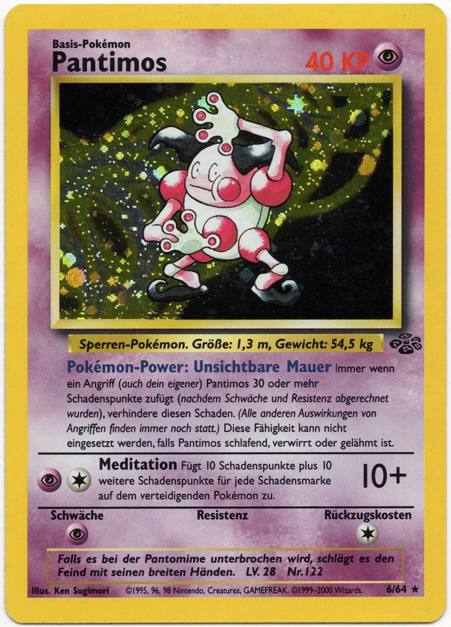 pantimos-6-64-pokemon-tcg-lightly-played Pantimos - 6/64 - Pokémon TCG - Lightly Played
