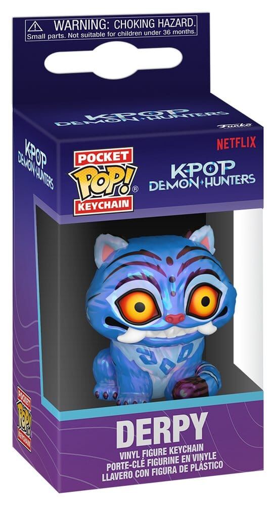 KPop Demon Hunters POP! Vinyl Schlüsselanhänger Derpy 4 cm 
