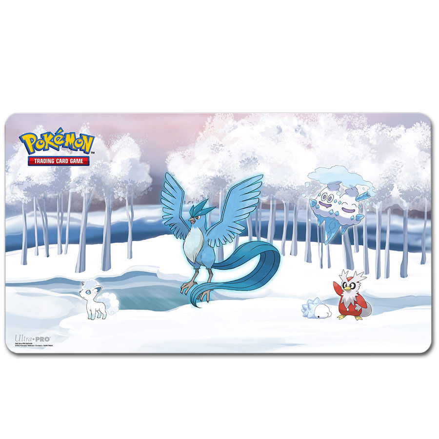 pokemon-frosted-forest-spielmatte Pokémon Frosted Forest Spielmatte
